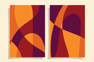 Autumn background design with abstract pattern, seamless pattern autumn background design, template, banner
