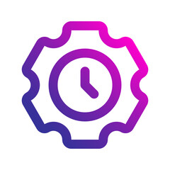 efficiency gradient icon