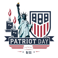 Download Colorful Patriot Day Vector Art &ndash; Unique 9/11 Illustrations