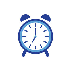 Alarm clock icon vector. Ringing alarm clock icon. Time sign isolated on white background. Time icon vector. watch icon symbol. 