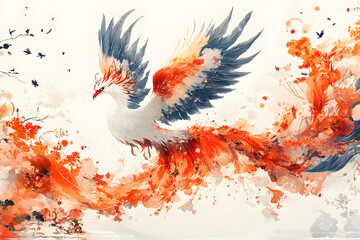 Naklejka premium abstract colorful splashes background, concept design tattoo