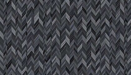 Grey herringbone vector seamless pattern, repeating textured background, design, vector