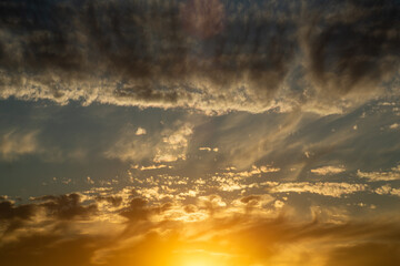 Obraz premium 夏の奄美大島の朝の風景。