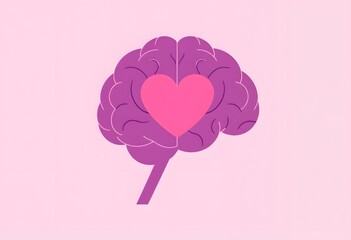 Mental Health Awareness Symbol for Therapy and Wellness Campaigns