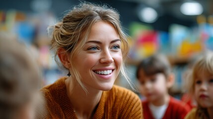Joyful classroom interactions engaging learning experiences between teachers and students