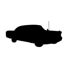 silhouette car classic