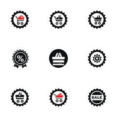 Black Friday Sale Icon Collection Set