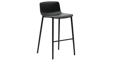 Sleek modern counter height stool seating for kitchen island or home bar furniture and contemporary design style