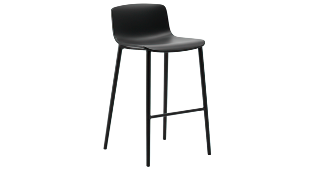 Sleek modern counter height stool seating for kitchen island or home bar furniture and contemporary design style