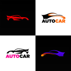 Auto mobile car vehicle logo template