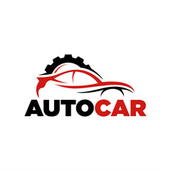 Auto mobile car vehicle logo template