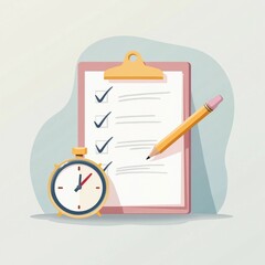 clipboard and pencil