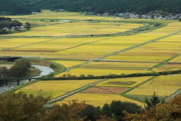 福島県浅川町の風景