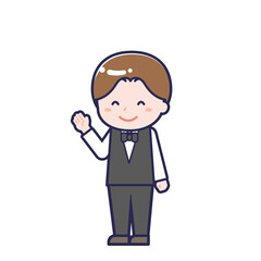 配膳係／ななめ／男性 17