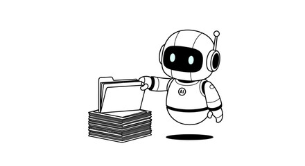 AI Robot File Management.