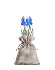 A Wonderful, Vibrant Flower Sack Filled With Beautiful Muscaria Blooms and Their Pleasant Aroma