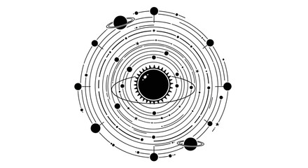 Solar System Orbit Planet Space Science.