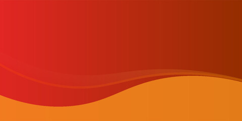 Abstract background with smooth red and orange gradient waves, modern and vibrant design.