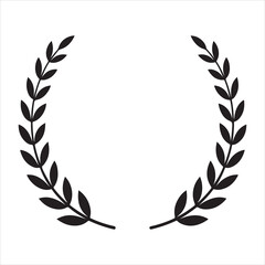 laurel wreath vector