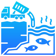 Contaminated River Icon