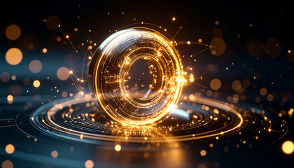 abstract symbolizing innovation and new ideas