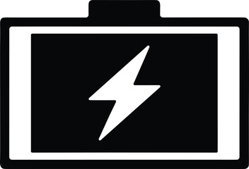 battery saver vector icon. Charging Related Vector Icon.