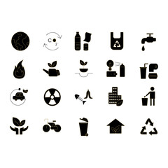 environment  design elements vector set