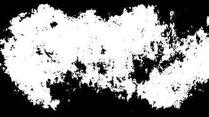 Fototapeta premium Horizontal Grunge Texture with Distressed Edges, Abstract Black and White Background for Digital and Urban Design