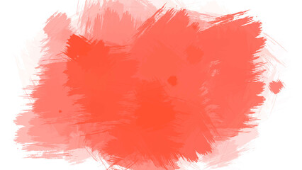 赤い水彩スクラッチストロークデザイン（白背景）｜赤, 水彩, スクラッチ

