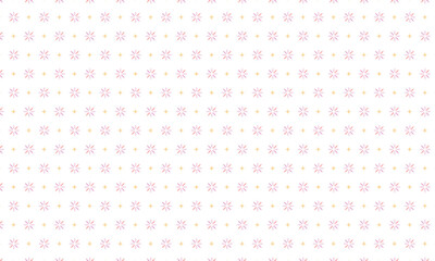 ラフな8本のピンク色の線が輪と黄色い十字マークのパターン模様