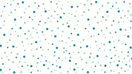 A crisp white background vector with scattered blue and teal dots, perfect for fresh, celebratory, or winter-themed designs.