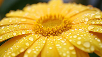 Yellow Flower Macro
