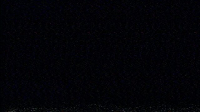 Retro Old VHS Static Glitch Noise Analog VCR Damage Seamless 4K Video Background Effect Loop Overlay
