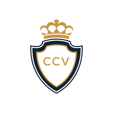 Dynamic Tech Logo Design with CCV Letters and Abstract Motion Elements &ndash; Modern Business Identity.CCV Letter Logo.
