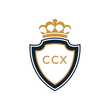 Dynamic Tech Logo Design with CCX Letters and Abstract Motion Elements &ndash; Modern Business Identity.CCX Letter Logo.
