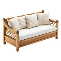 sofa isolated on white background