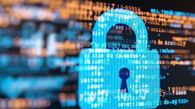 Animated footage illustrating cybersecurity, secure data transmission, gadget safety, and server protection&mdash;ideal for tech, IT, and internet security concepts.