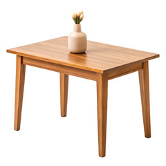 wooden table and chair