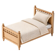 double bed with pillows