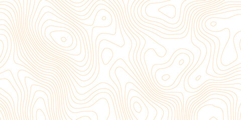 Topographic map background geographic line map with elevation assignments. Modern design with White background with topographic wavy pattern design.paper texture Imitation of a geographical map shades © jr graphics