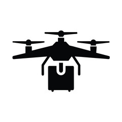 A black silhouette clothes hanger icon, a vector illustration of a hanger, symbolizing fashion or a closet