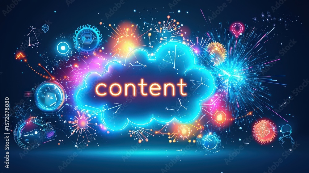 Poster idea cloud labeled 