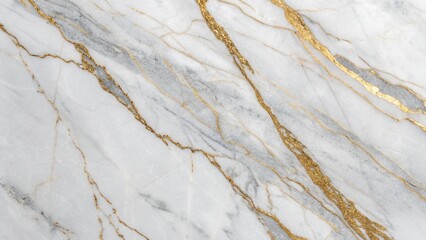 white grey marble with gold veins streaks luxury background. texture pattern background wallpaper