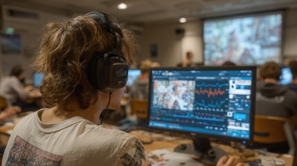 Real-time empathy analytics in virtual classrooms measuring student engagement and mood through facial and EEG recognition