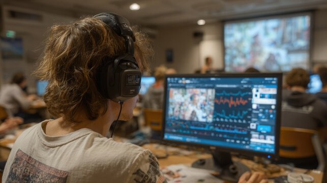 Real-time empathy analytics in virtual classrooms measuring student engagement and mood through facial and EEG recognition - Powered by Adobe