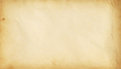 Obraz premium Old paper texture with soft yellowed appearance, featuring tiny cracks and aged imperfections, evokes sense of nostalgia and history