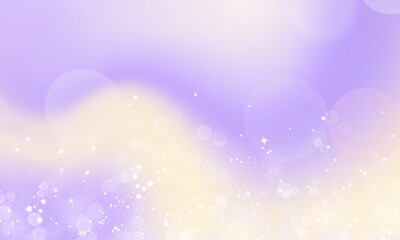 Fototapeta premium Pastel Gradient Background Stars And Bokeh Glitter Abstract Shape