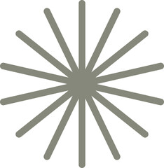 Fourteen-pointed star