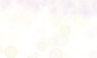 Transparent Stars And Bokeh Glitter Abstract Shape