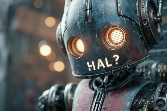 Hal robot ai artificial intelligence machine learning futuristic technology cybernetic future hal?